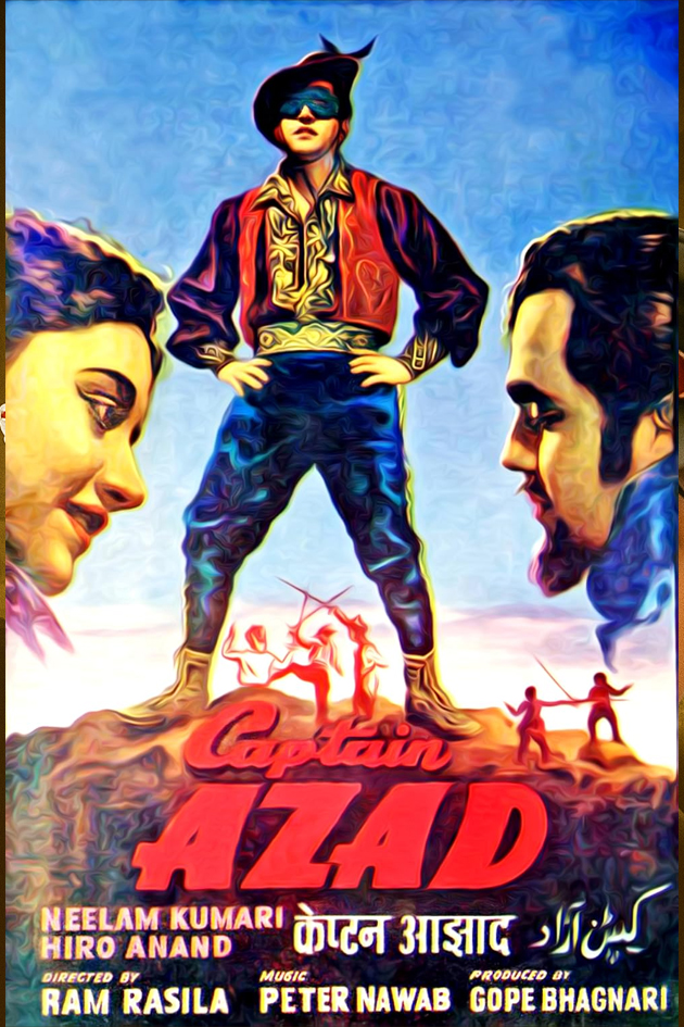 captain azad 1964